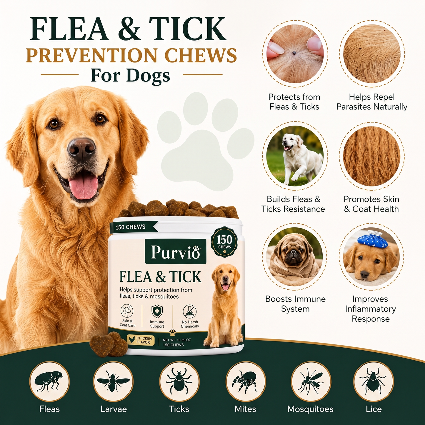 Dog Chew for Fleas