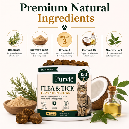 Cat Chew for Fleas