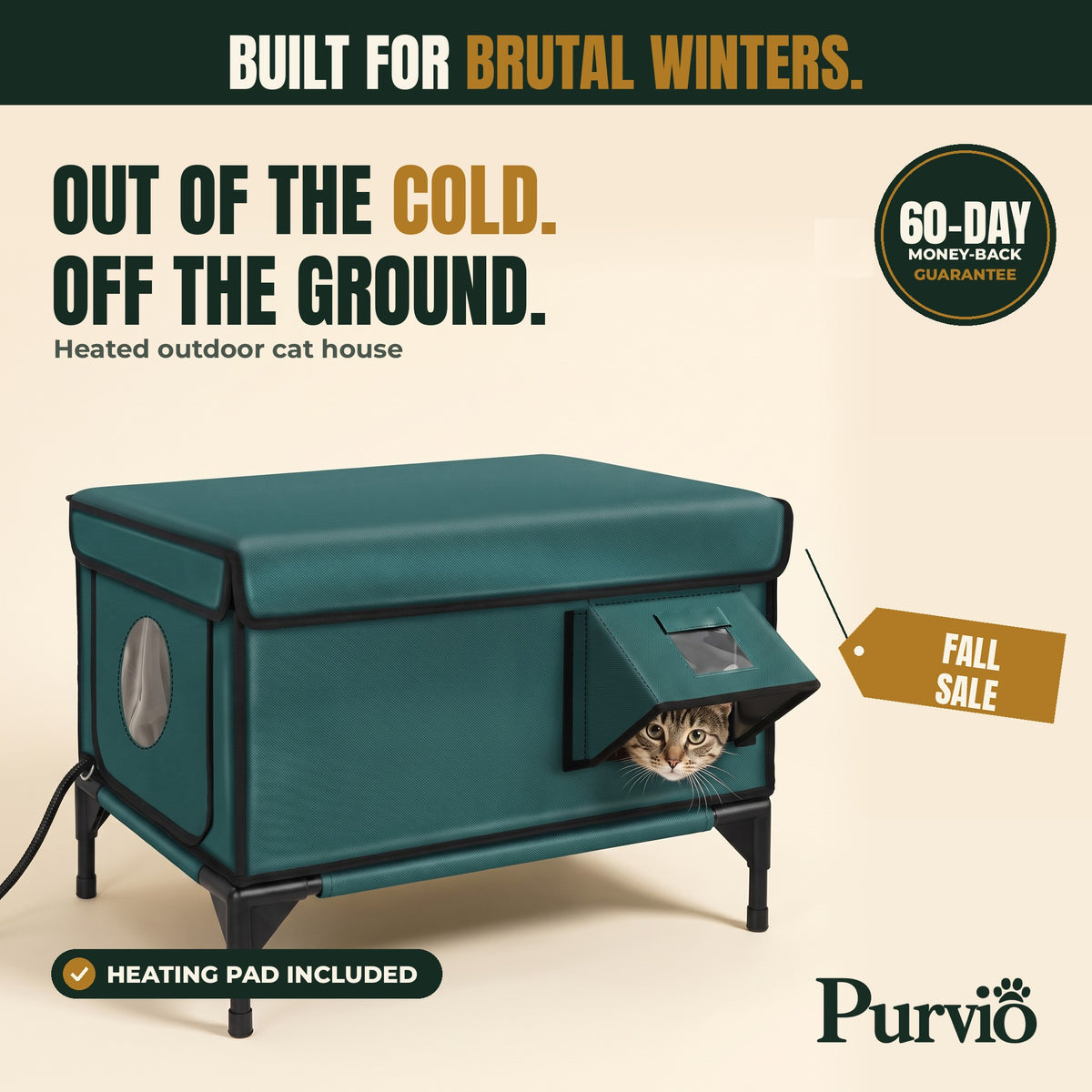 Heated Outdoor Cat House