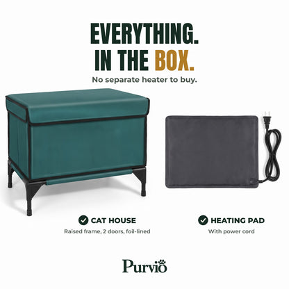 Heated Outdoor Cat House